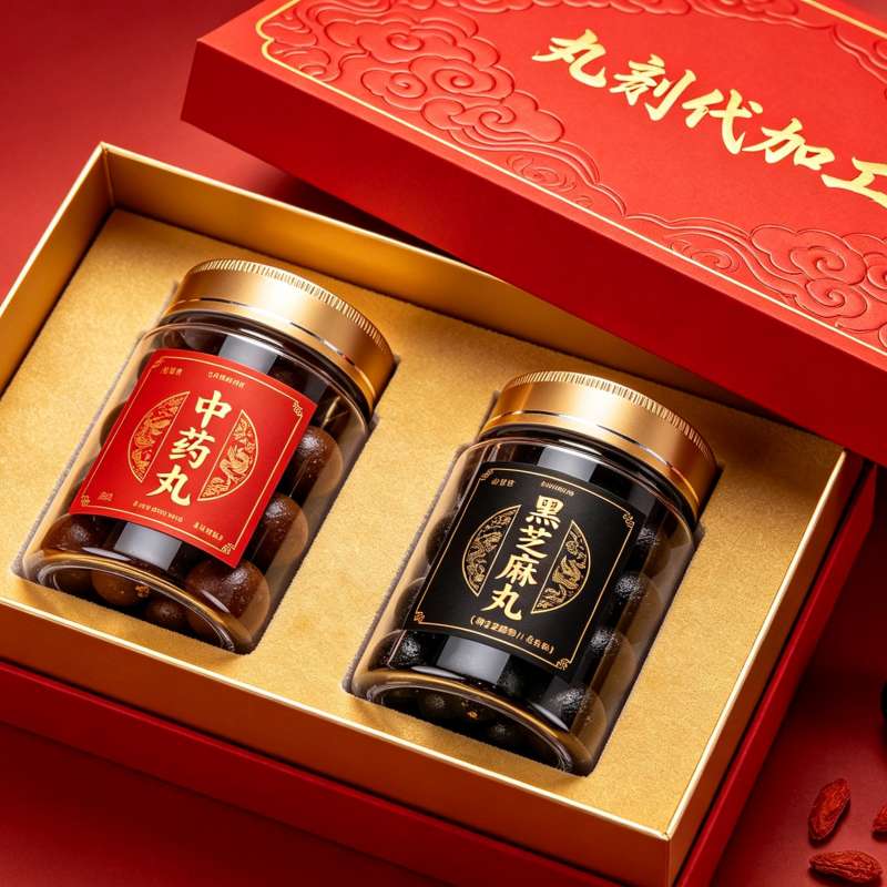 康瑞生物中秋定制丸剂订单有序准备中,来料加工保障品质交付(图1)